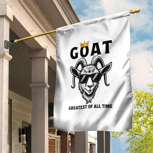Goat Lover Gift Garden Flag Funny Motivational Quote Be The G O A T TS12 Print Your Wear