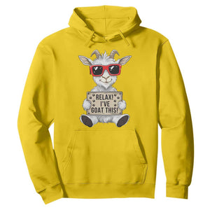 Relax I Have Goat This Hoodie Funny Goat Lover Gift TS12 Daisy Print Your Wear