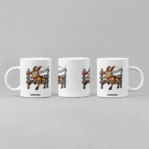 Funny Goat Coffee Mug It Is Fine I Am Fine Everything Is Fine TS12 Print Your Wear