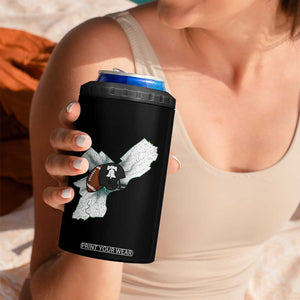 Philadelphia Liberty Bell Football Helmet Lightning Gift 4 in 1 Can Cooler Tumbler TS12 Print Your Wear