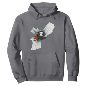 Philadelphia Liberty Bell Football Helmet Lightning Gift Hoodie TS12 Charcoal Print Your Wear
