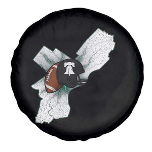 Philadelphia Liberty Bell Football Helmet Lightning Gift Spare Tire Cover TS12 Print Your Wear