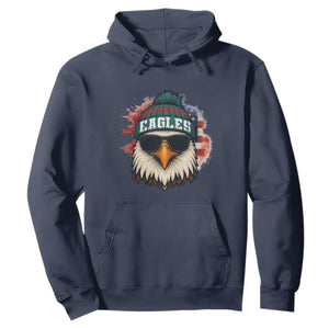 Patriotic PFE American Flag Pride Gift Hoodie TS12 Navy Print Your Wear
