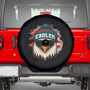 Patriotic Eagle Football Spare Tire Cover American Flag Pride Gift TS12 Black Print Your Wear