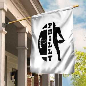 Philly Football Spirit Garden Flag Proud Fan Humor Gift TS12 Print Your Wear