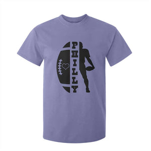 Philly Football Spirit T Shirt For Kid Proud Fan Humor Gift TS12 Violet Print Your Wear