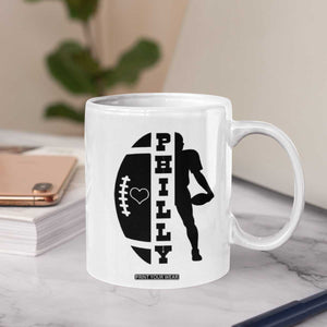 Philly Football Spirit Coffee Mug Proud Fan Humor Gift TS12 Print Your Wear