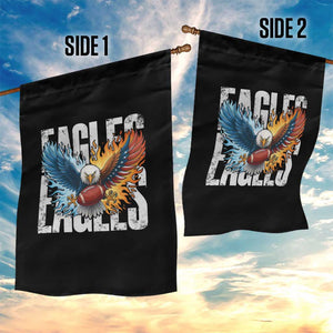 Eagles Football Garden Flag Patriotic Eagle American Flag Gift TS12 Print Your Wear