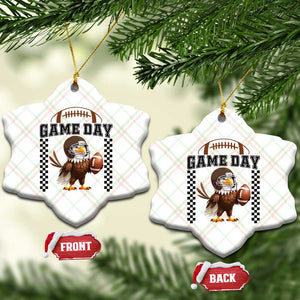 Funny EFF Game Day Humor Gift Ceramic Ornament TS12 Print Your Wear