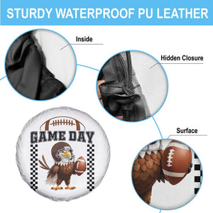 Eagle Football Spare Tire Cover Game Day Humor Gift TS12 Print Your Wear