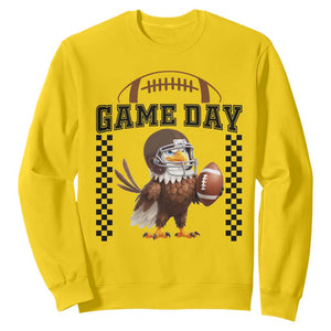 Eagle Football Sweatshirt Game Day Humor Gift TS12 Daisy Print Your Wear