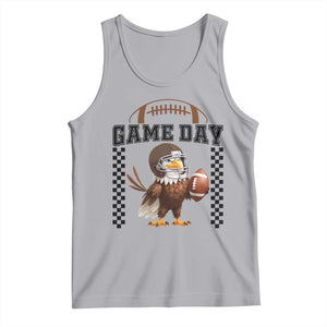 Eagle Football Tank Top Game Day Humor Gift TS12 Athletic Heather Print Your Wear