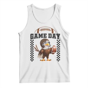 Eagle Football Tank Top Game Day Humor Gift TS12 White Print Your Wear