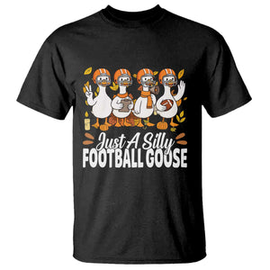 Just A Silly Football T Shirt Animal Sports Fan Gift TS12 Black Print Your Wear