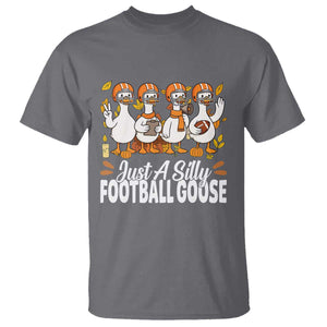 Just A Silly Football T Shirt Animal Sports Fan Gift TS12 Charcoal Print Your Wear