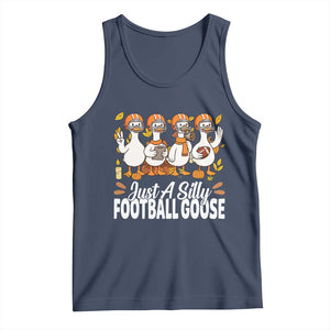 Just A Silly Football Tank Top Animal Sports Fan Gift TS12 Navy Print Your Wear