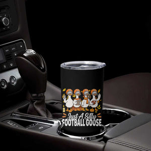 Just A Silly Football Tumbler Cup Animal Sports Fan Gift TS12 Print Your Wear