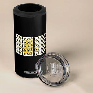 Green Bay Football Fan Cheese Lover 4 in 1 Can Cooler Tumbler Supporter Gift Idea TS12 Print Your Wear