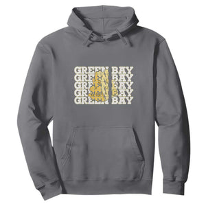 Green Bay Football Fan Cheese Lover Hoodie Supporter Gift Idea TS12 Charcoal Print Your Wear