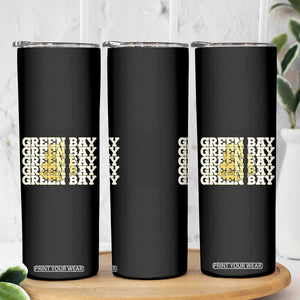 Green Bay Football Fan Cheese Lover Skinny Tumbler Supporter Gift Idea TS12 Print Your Wear