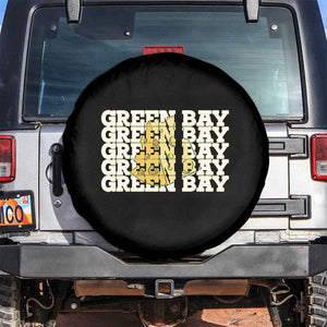 Green Bay Football Fan Cheese Lover Spare Tire Cover Supporter Gift Idea TS12 No hole Black Print Your Wear