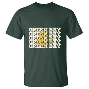 Green Bay Football Fan Cheese Lover T Shirt Supporter Gift Idea TS12 Dark Forest Green Print Your Wear