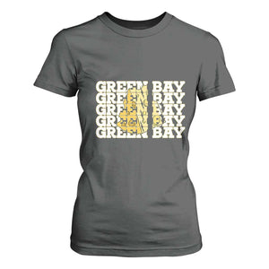Green Bay Football Fan Cheese Lover T Shirt For Women Supporter Gift Idea TS12 Dark Heather Print Your Wear