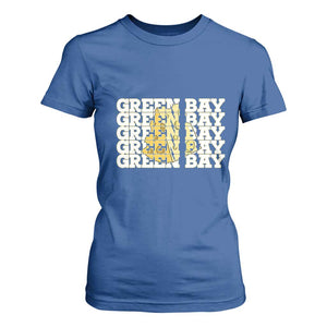 Green Bay Football Fan Cheese Lover T Shirt For Women Supporter Gift Idea TS12 Royal Blue Print Your Wear