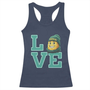 Green Bay Cheesehead Racerback Tank Top Football Fan Supporter Gift Idea - Print Your Wear