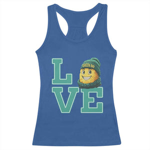 Green Bay Cheesehead Racerback Tank Top Football Fan Supporter Gift Idea - Print Your Wear