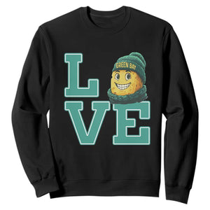 Green Bay Cheesehead Sweatshirt Football Fan Supporter Gift Idea TS12 Black Print Your Wear