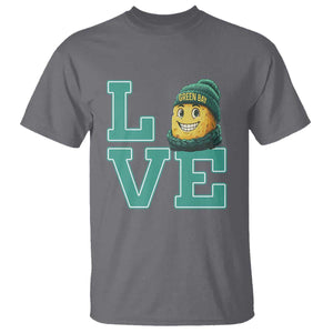 Green Bay Cheesehead T Shirt Football Fan Supporter Gift Idea TS12 Charcoal Print Your Wear