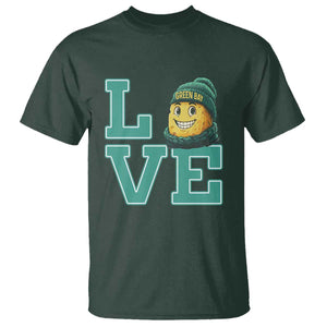Green Bay Cheesehead T Shirt Football Fan Supporter Gift Idea TS12 Dark Forest Green Print Your Wear