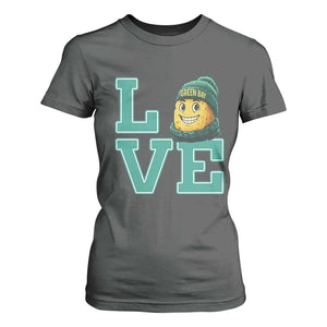 Green Bay Cheesehead T Shirt For Women Football Fan Supporter Gift Idea TS12 Dark Heather Print Your Wear