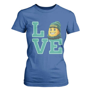 Green Bay Cheesehead T Shirt For Women Football Fan Supporter Gift Idea TS12 Royal Blue Print Your Wear