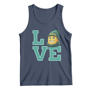 Green Bay Cheesehead Tank Top Football Fan Supporter Gift Idea TS12 Navy Print Your Wear