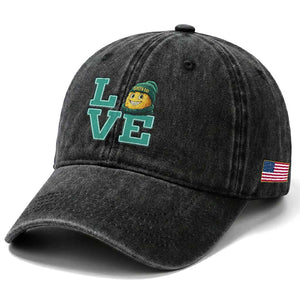 GFF Lover Football Fan Supporter Gift Idea Washed Cotton Baseball Cap TS12 Print Your Wear