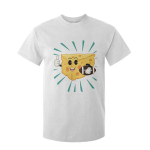 Funny Chz Head Football Player Sports Gift Idea T Shirt For Kid TS12 White Print Your Wear