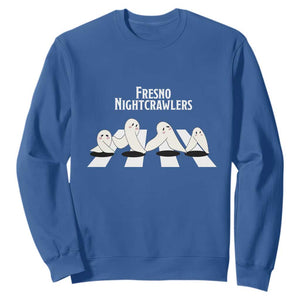 Fresno Nightcrawler Sweatshirt Folklore Gothic Horror Cryptid Gift TS12 Royal Blue Print Your Wear