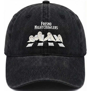 Fresno Nightcrawler Washed Cotton Baseball Cap Folklore Gothic Horror Cryptid Gift TS12 Print Your Wear