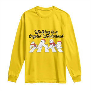Funny Fresno Nightcrawlers Christmas Gift Long Sleeve Shirt Walking In A Cryptid Wonderland TS12 Daisy Print Your Wear
