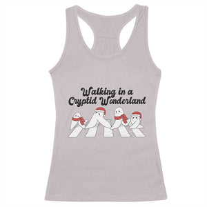 Funny Fresno Nightcrawlers Christmas Gift Racerback Tank Top Walking In A Cryptid Wonderland TS12 Ice Gray Print Your Wear