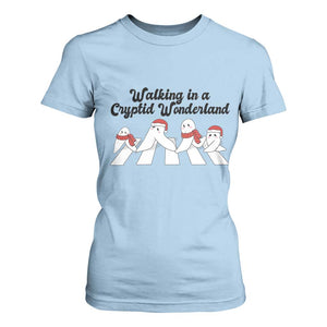 Funny Fresno Nightcrawlers Christmas Gift T Shirt For Women Walking In A Cryptid Wonderland TS12 Light Blue Print Your Wear