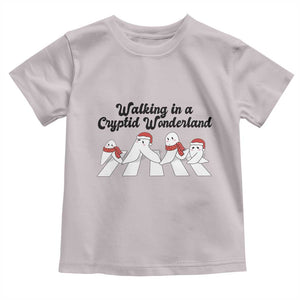 Funny Fresno Nightcrawlers Christmas Gift Toddler T Shirt Walking In A Cryptid Wonderland TS12 Ice Gray Print Your Wear