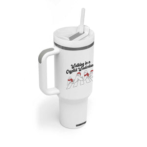 Funny Fresno Nightcrawlers Christmas Gift Tumbler With Handle Walking In A Cryptid Wonderland TS12 Print Your Wear