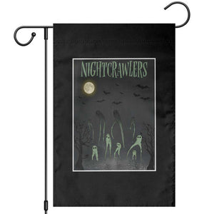 Fresno Nightcrawlers Garden Flag Gothic Cryptid Horror Fan Gift TS12 Black Print Your Wear