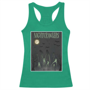 Fresno Nightcrawlers Racerback Tank Top Gothic Cryptid Horror Fan Gift TS12 Irish Green Print Your Wear