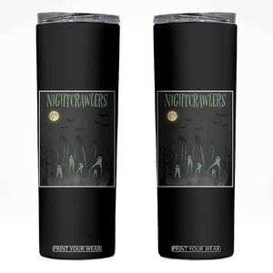 Fresno Nightcrawlers Skinny Tumbler Gothic Cryptid Horror Fan Gift TS12 Black Print Your Wear