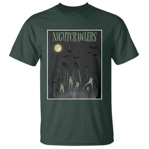 Fresno Nightcrawlers T Shirt Gothic Cryptid Horror Fan Gift TS12 Dark Forest Green Print Your Wear