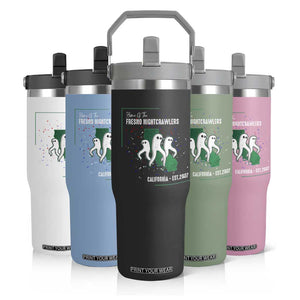 Fresno Nightcrawlers Flip Straw Tumbler Home Of California Cryptid Gift TS12 Print Your Wear